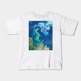 Surrealism-Meteor Shower Kids T-Shirt